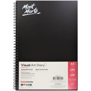 MSB0003 Signature Visual Art Diary 110gsm A4 120 Page 9328577006029 MSB0003