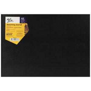 MSB0045 Signature Sketching Journal Croc Finish 150gsm A3 Landscape 100 Page 9328577012365