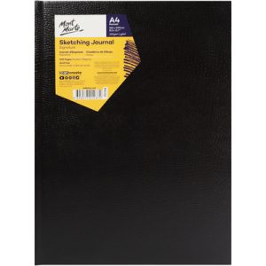 MSB0046 Signature Sketching Journal Croc Finish 150gsm A4 Portrait 100 Page 9328577012372