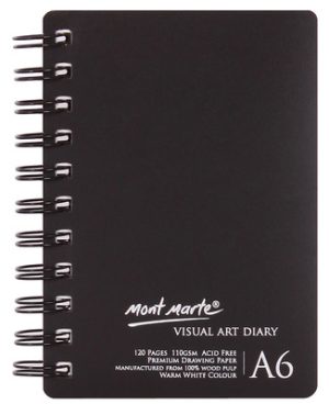MSB0072 Visual Art Diary 110gsm A6 120 Page 9328577016912