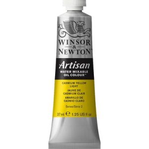 Winsor & Newton Artisan Water Mixable Oil 37ml - Cadmium Yellow Light (Series 2) 0215200 094376895872